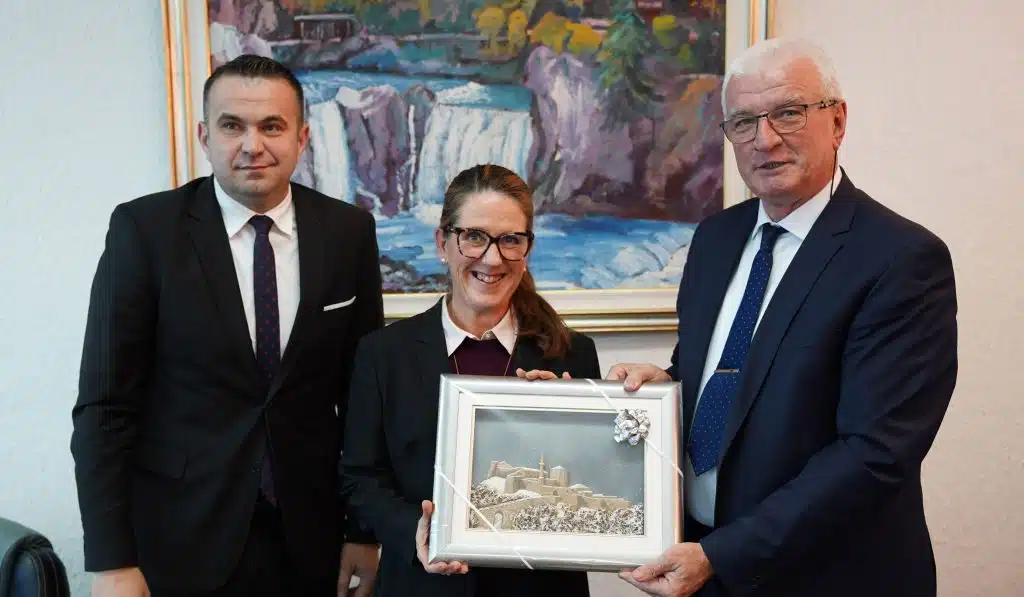 Predsjedavajući Skupštine i predsjednik Vlade SBK primili ambasadoricu Švedske u BiH