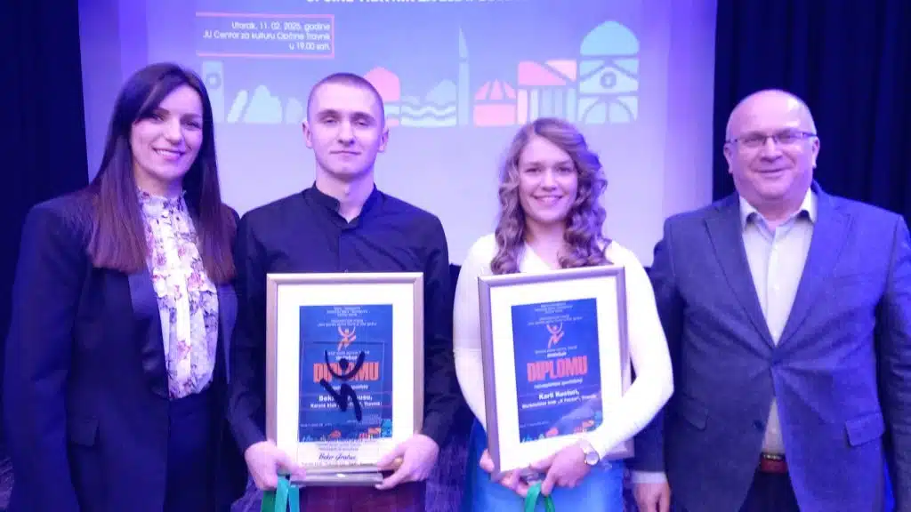 Bekir Grabus i Karla Kustura najbolji sportisti Općine Travnik za 2024. godinu (FOTO)