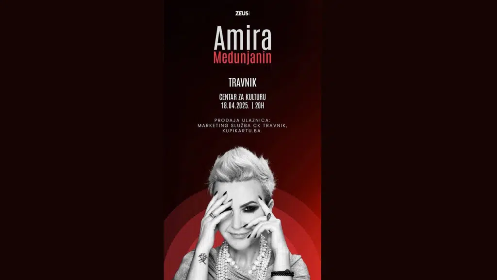 Amira Medunjanin stiže u Travnik: Najavljen koncert u Centru za kulturu