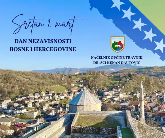 Čestitka povodom 1. marta – Dana nezavisnosti Bosne i Hercegovine