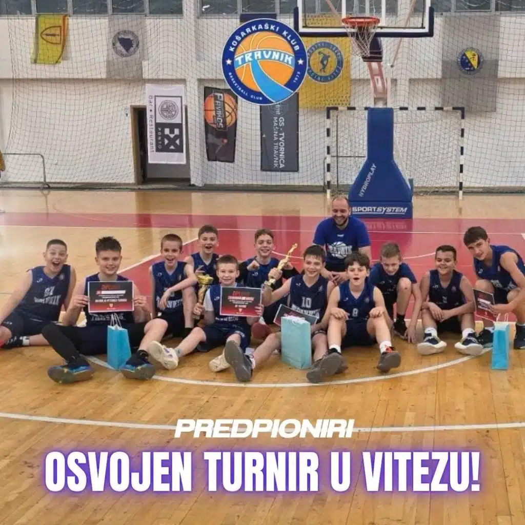 Predpioniri KK Travnik osvojili Turnir prijateljstva u Vitezu (FOTO)