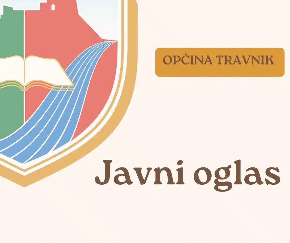 Općina Travnik raspisala oglas za prijem višeg referenta – matičara