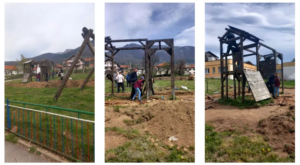 Na Kalibunaru počela izgradnja jedinstvenog dječijeg igrališta (FOTO)