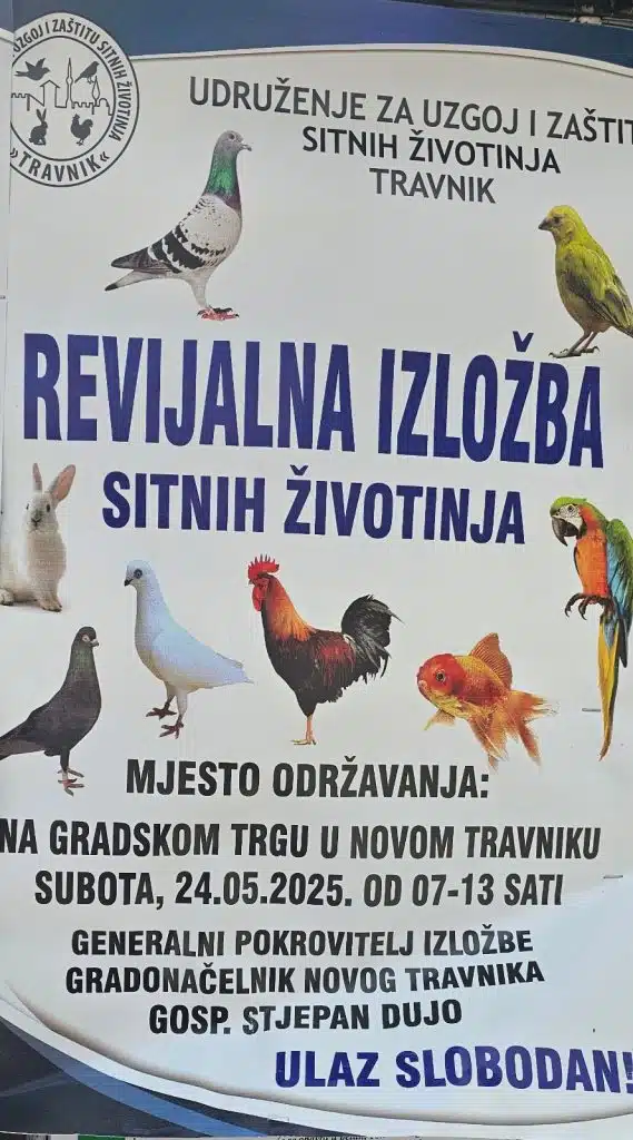 Revijalna izložba sitnih životinja u Novom Travniku