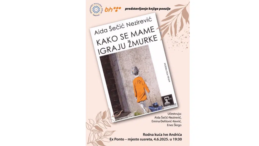 Predstavljanje knjige poezije Kako se mame igraju žmurke Aide Šečić-Nezirević u Travniku