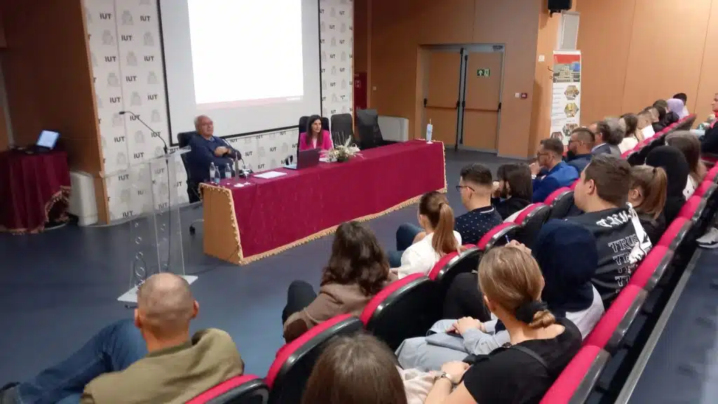 Na IUT-u održano predavanje Faruka Širbegovića o putu ka uspjehu u svijetu biznisa