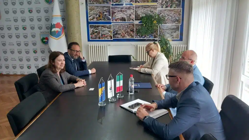 Ambasadorica Republike Italije Sarah Castellani u prvoj posjeti Travniku: Fokus na saradnji i razvoju turizma