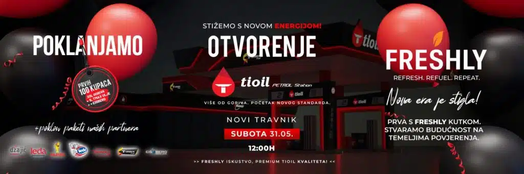 Otvara se nova Tioil benzinska crpka u Novom Travniku, nova era udobnosti i usluge