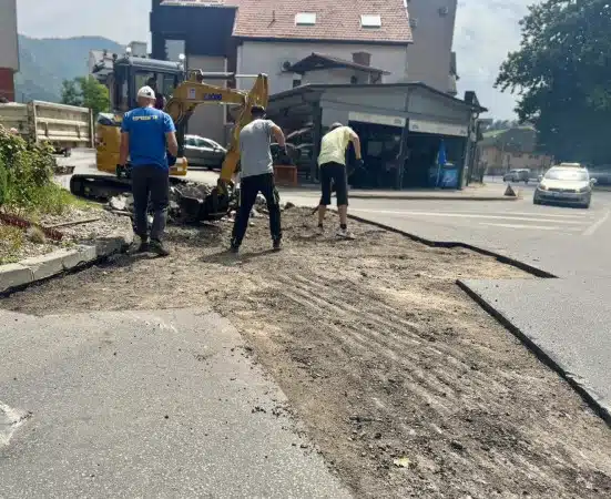 U Travniku u toku sanacija više lokalnih puteva