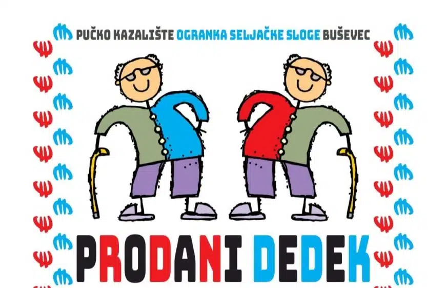 Pozorišni hit iz Hrvatske stiže u Travnik: “Prodani dedek” 7. juna u Hrvatskom kazalištu Travnik