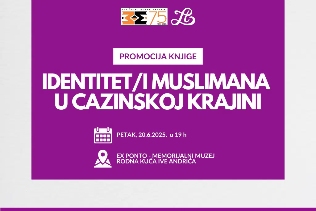 NAJAVA: Promocija knjige „Identitet/i muslimana u Cazinskoj krajini“ u Travniku