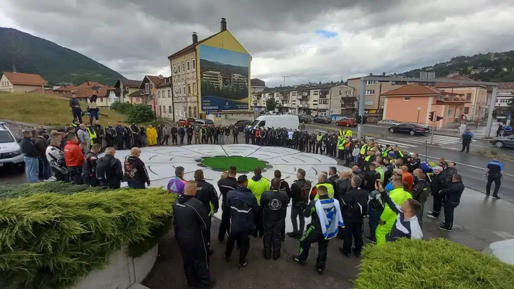 (FOTO) Travnik dočekao motoriste u okviru Moto maratona Srebrenica 2025