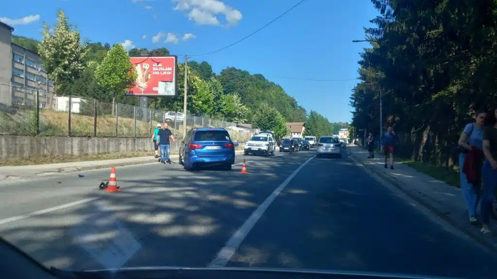 Sudar iznad bolnice u Travniku: Uviđaj u toku (FOTO)