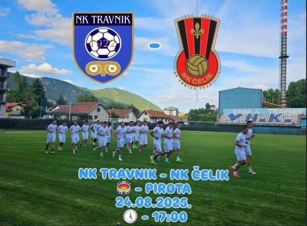 U nedjelju Travnik dočekuje Čelik na Piroti – početak nove sezone Prve lige FBiH