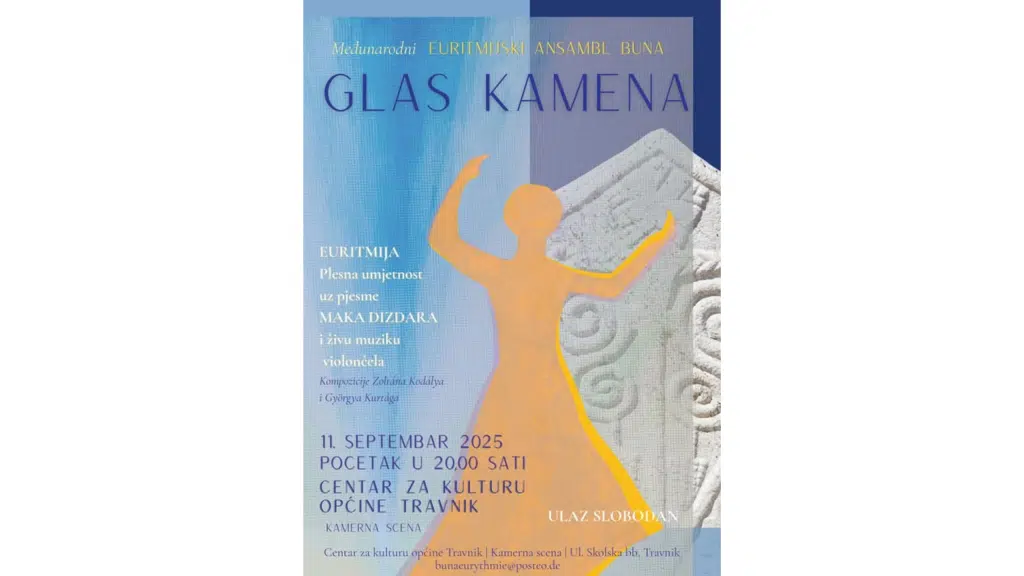 U Travniku uskoro predstava „Glas kamena“ – euritmija, ples i živa muzika
