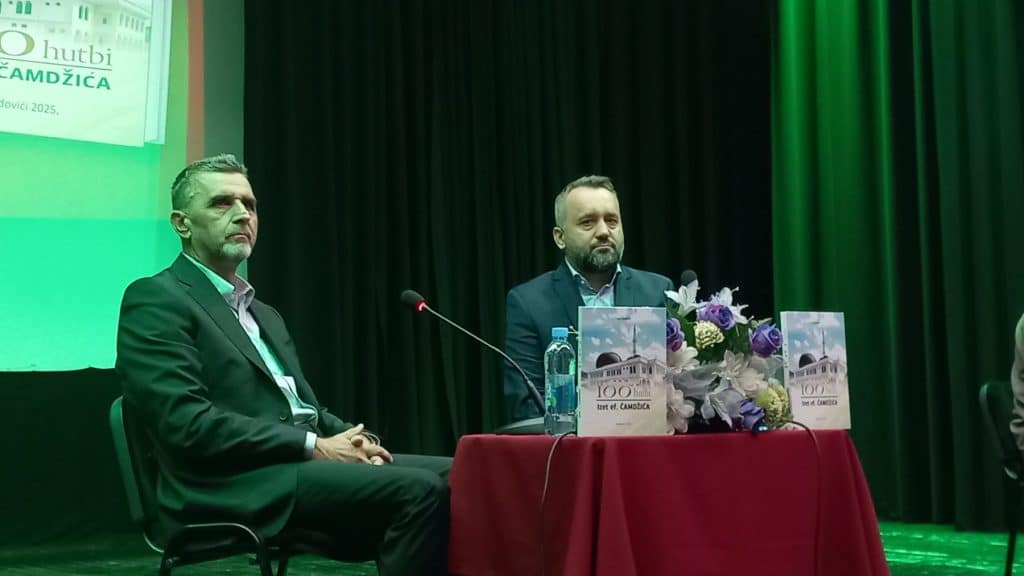 (FOTO) U Centru za kulturu općine Travnik održana promocija knjige “100 hutbi” Izeta-ef. Čamdžića
