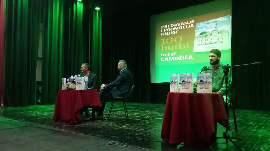 (FOTO) U Centru za kulturu općine Travnik održana promocija knjige “100 hutbi” Izeta-ef. Čamdžića