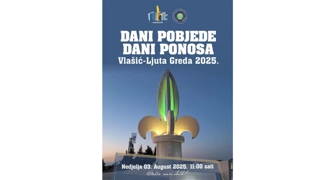 Dani pobjede i ponosa na Vlašiću: Obilježavanje u nedjelju uz prisustvo brojnih zvaničnika