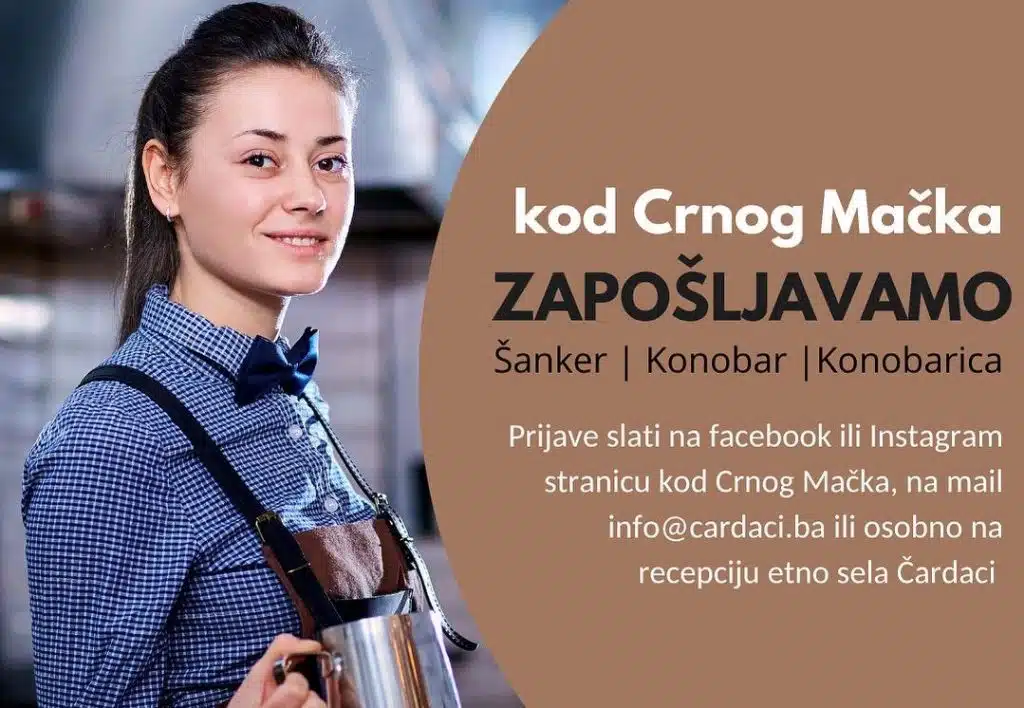 Pridruži se timu pivnice „Kod Crnog Mačka“ – otvorene pozicije za šankere i konobare