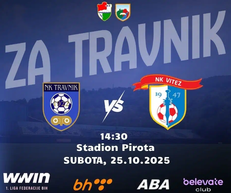 NK Travnik dočekuje NK Vitez na Piroti