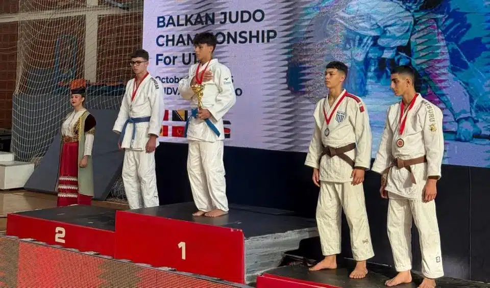 Judo klub Nova Bila slavi: Žarko Andrić viceprvak Balkana!