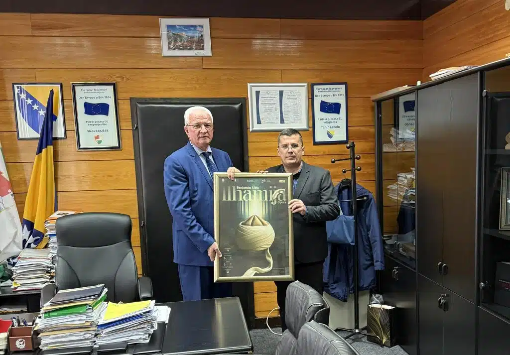 Premijer SBK Tahir Lendo upriličio prijem za izvršnog projekt menadžera opere „Ilhamija“