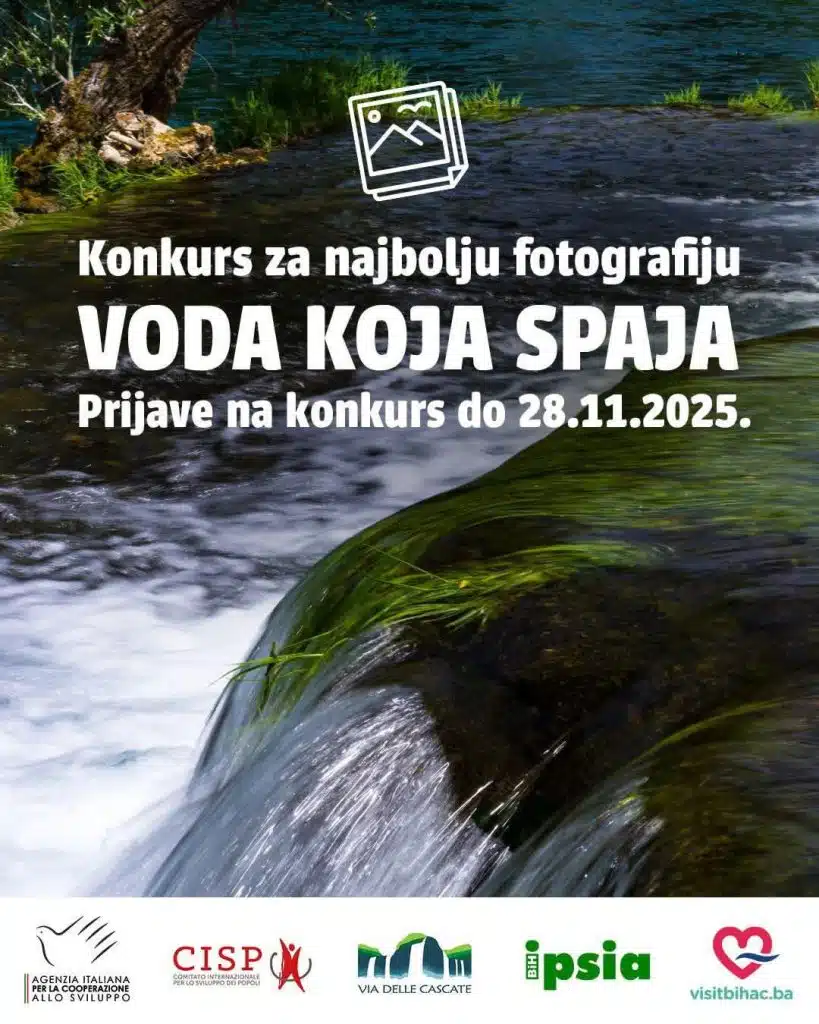 IPSIA BiH raspisala fotografski konkurs „Voda koja spaja“ za Bihać, Jajce i Travnik