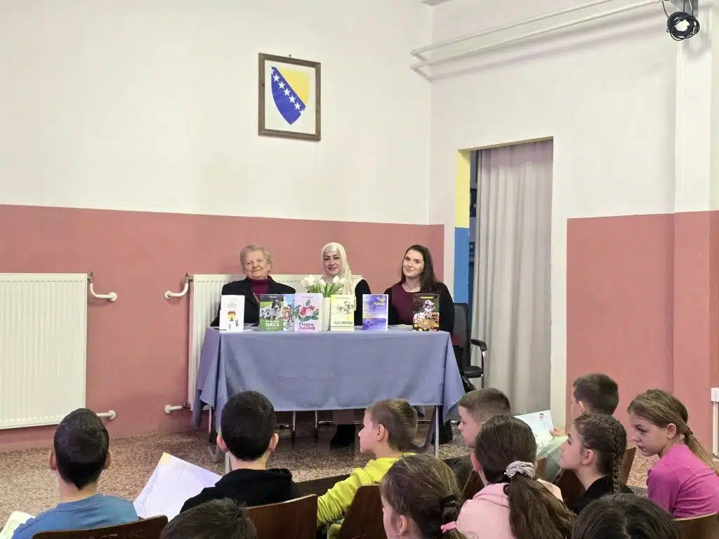 Književni susret s Rabijom Mameledžija: „Pregršt jagoda“ oduševio učenike OŠ „Karaula“