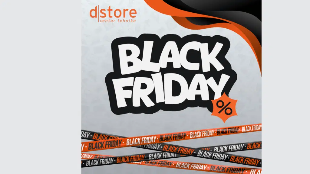Black Friday u Dstoreu: Najbolje cijene godine stigle!