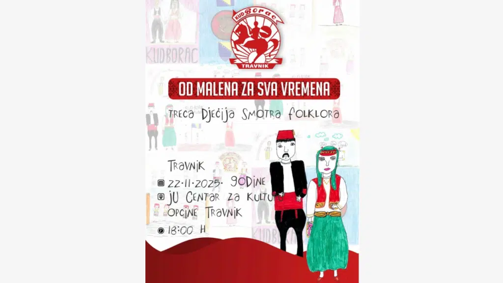 Smotra folklora “Od malena za sva vremena” u Travniku