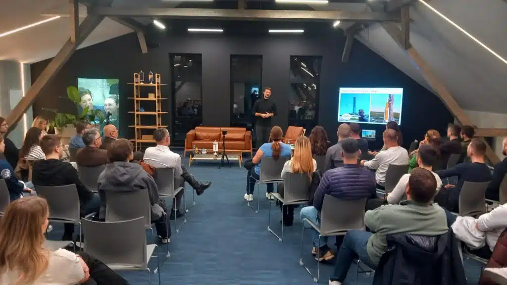 (FOTO) Održan prvi BeeZone MeetUp – Inspirativno predavanje Jure Kneza, poduzetnika čije tehnologije koristi NASA