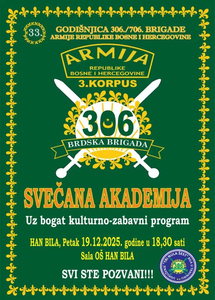 Pripreme za obilježavanje 33. godišnjice 306/706. brdske brigade u završnoj fazi
