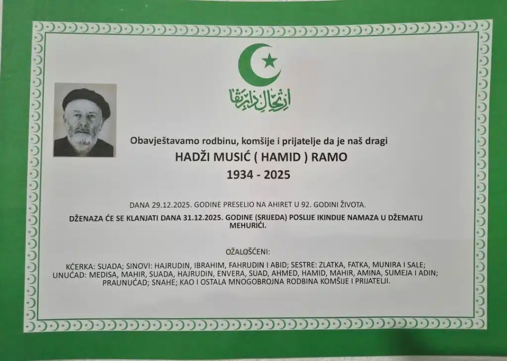 HADŽI MUSIĆ (HAMID) RAMO