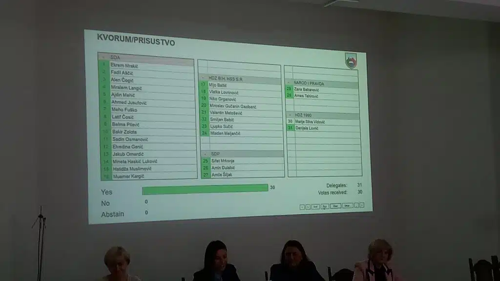 Općinsko vijeće usvojilo odluku o proglašenju Grada Travnika