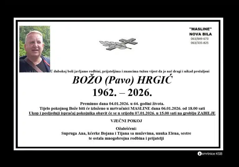 BOŽO (Pavo) HRGIĆ