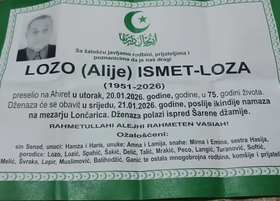 LOZO (Alije) ISMET-LOZA