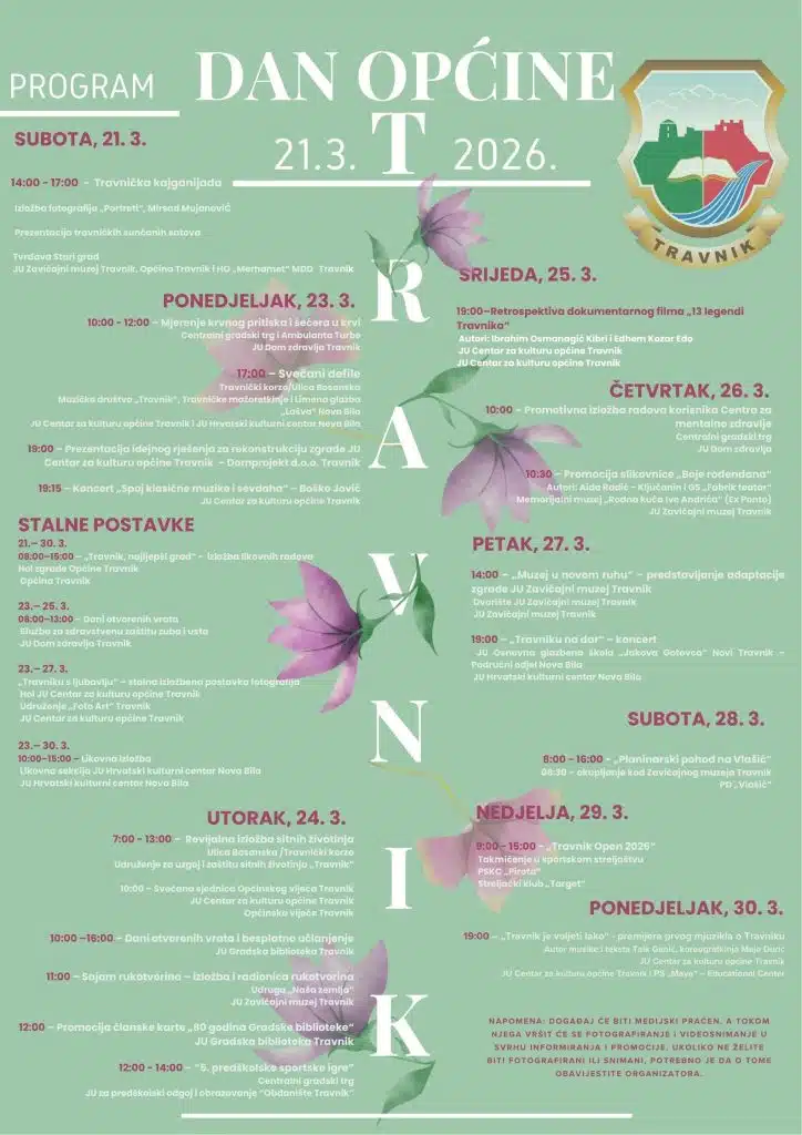 Travnik obilježava Dan općine uz brojne sadržaje