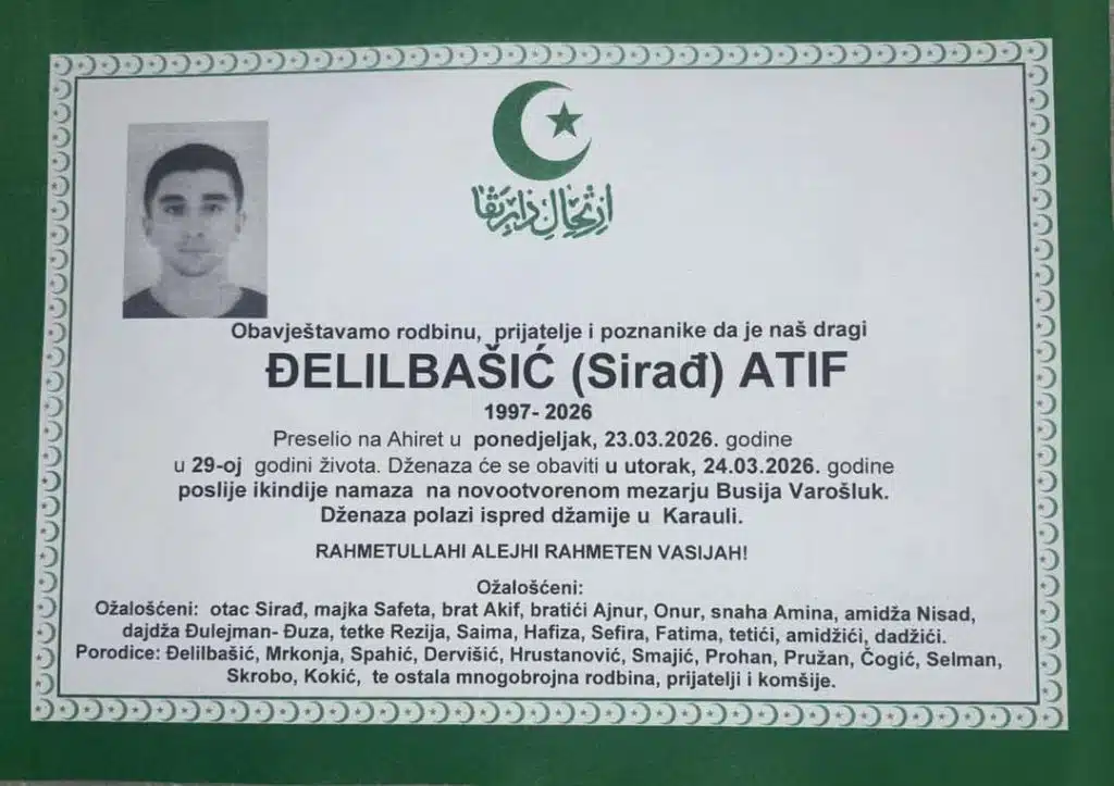 DELILBAŠIĆ (Sirad) ATIF