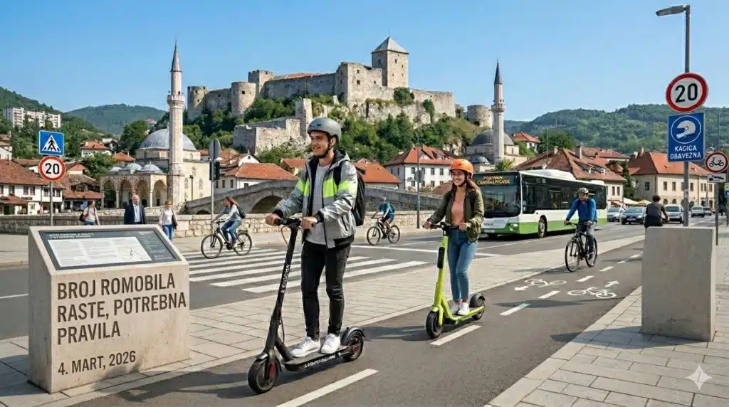 Travnički srednjoškolci žele jasna pravila korištenja električnih romobila