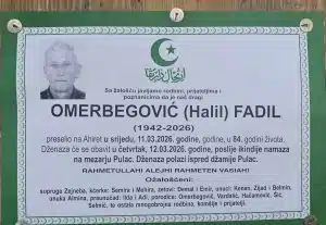 Preminuo Fadil Omerbegović