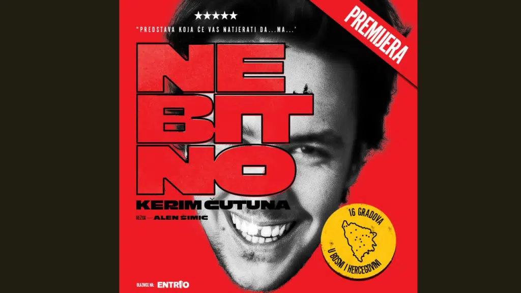 Monodrama ”Nebitno” glumca Kerima Čutune u šesnaest bh. gradova