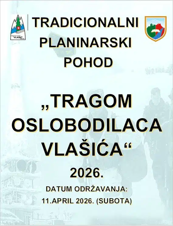 PD Vlašić organizuje tradicionalni planinarski pohod “Tragom oslobodilaca Vlašića”