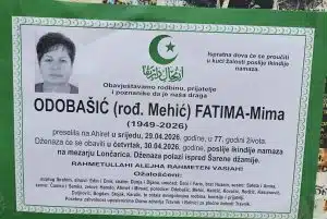 Preminula Fatima Odobašić