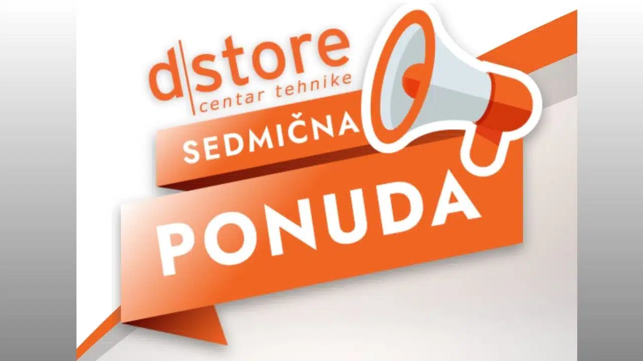 Sedmična ponuda u Dstoreu: izdvajamo televizor, slušalice i višenamjenski ekspres lonac