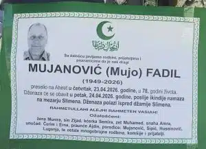 Preminuo Fadil Mujanović