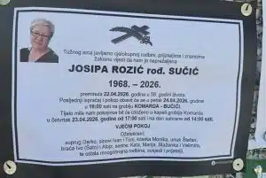 Preminula Josipa Rozić