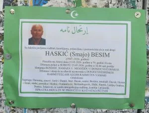 Preminuo Besim Haskić