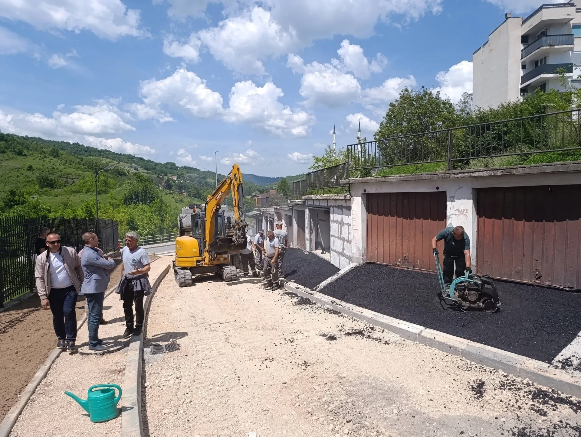 Rekonstrukcija ulice prema naselju Grozdovi na Kalibunaru