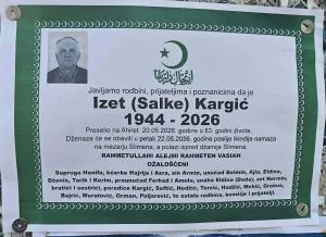 Preminuo Izet Kargić