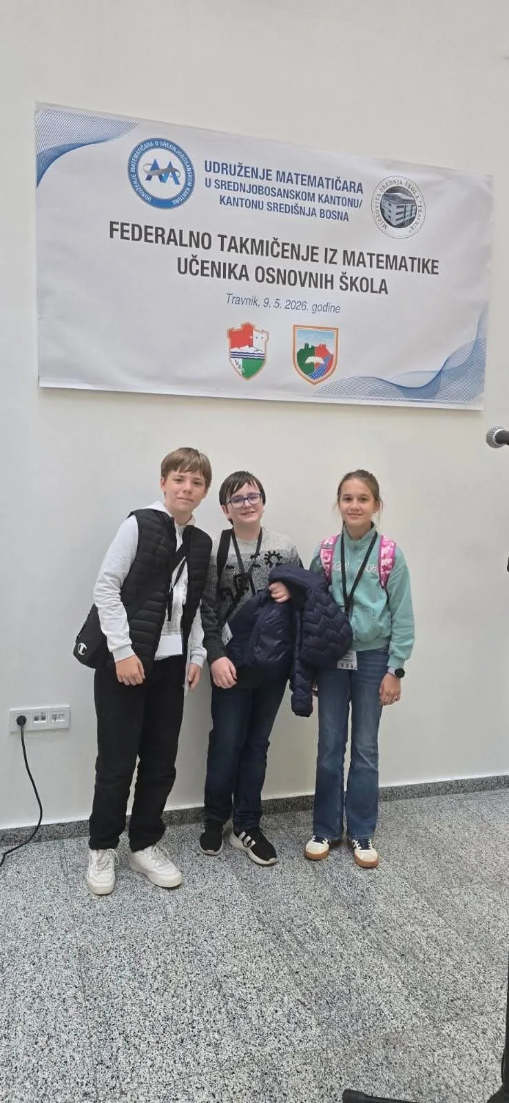 Mladi matematičari OŠ „Travnik“ ostvarili izvanredne rezultate